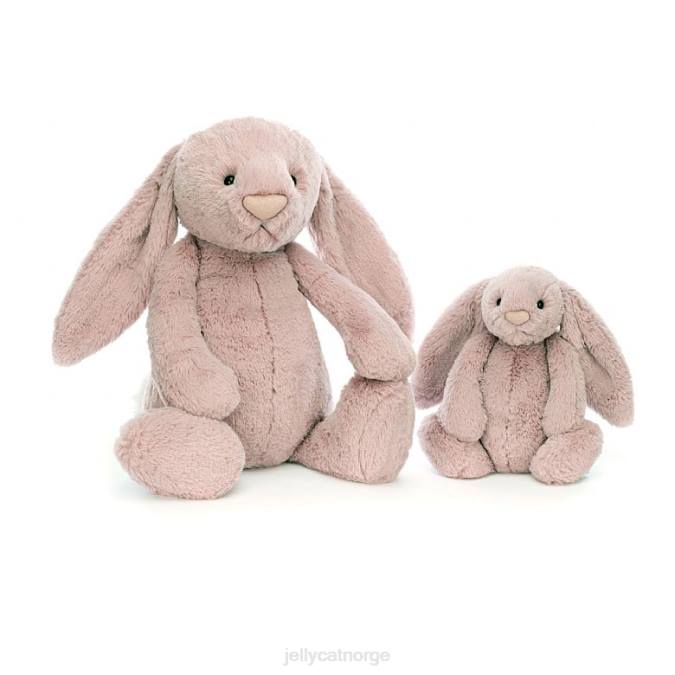 Jellycat bashful luxe bunny rosa rosa leketøy 8RNH359