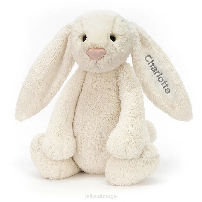 Jellycat personlig bashful bunny enorm krem leketøy 8RNH454