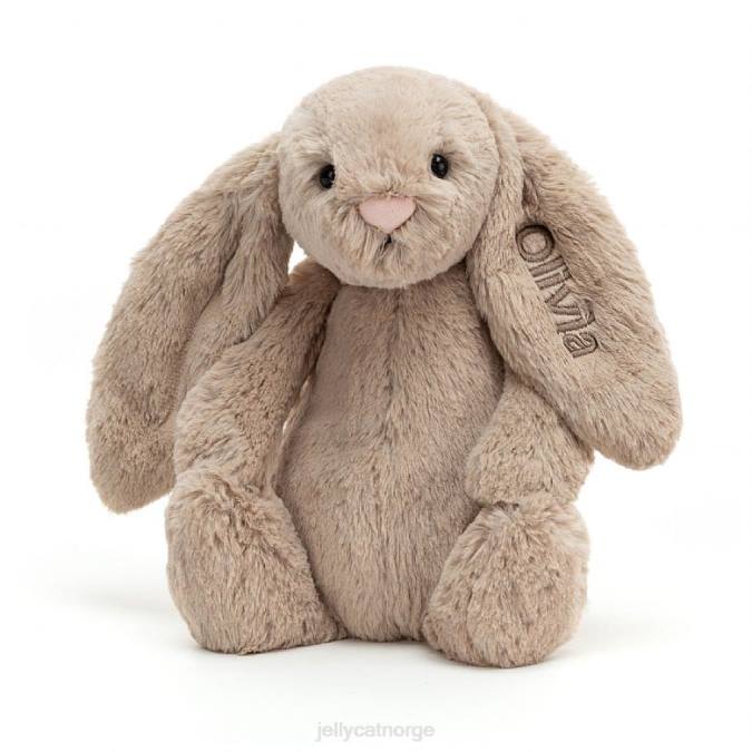 Jellycat personlig bashful bunny medium beige leketøy 8RNH69