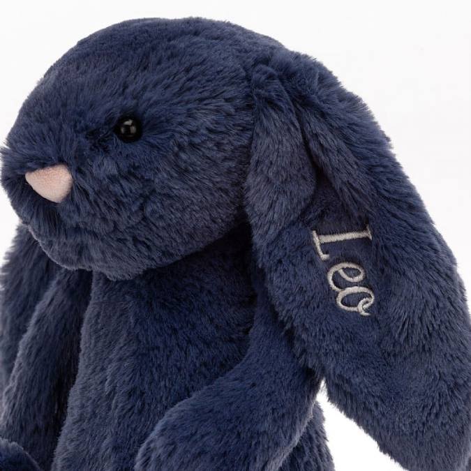 Jellycat personlig bashful bunny medium marine leketøy 8RNH242