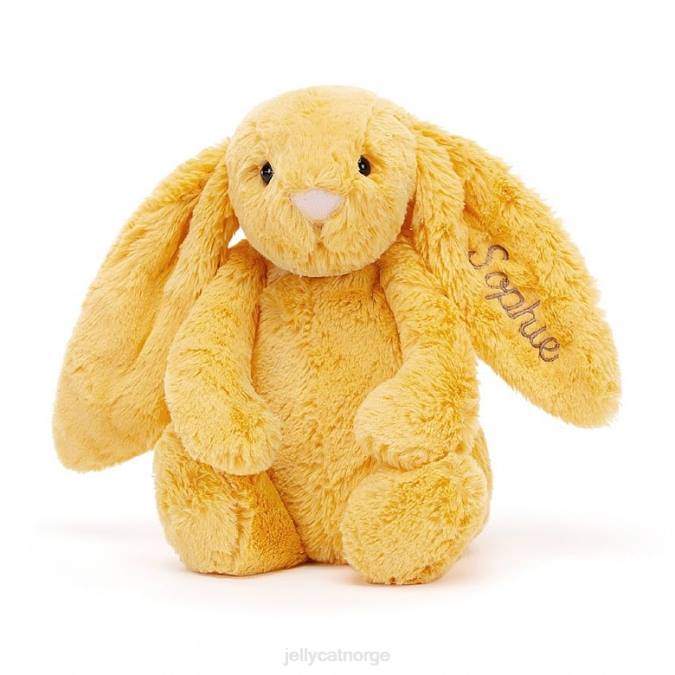 Jellycat personlig bashful bunny medium solskinn leketøy 8RNH314