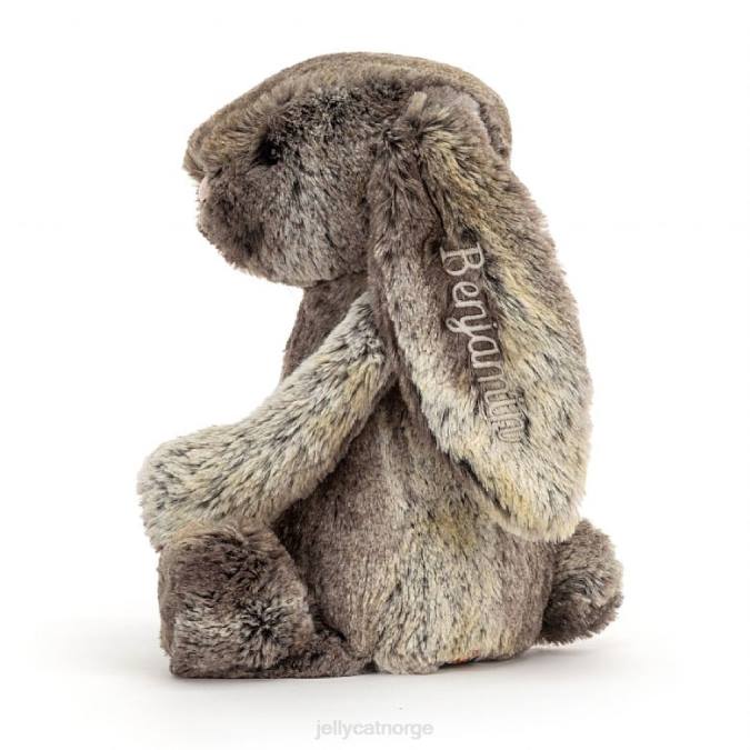 Jellycat personlig bashful cottontail bunny mellomgrå leketøy 8RNH478