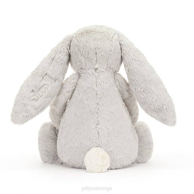 Jellycat personlig bashful kanin enorm sølv leketøy 8RNH450
