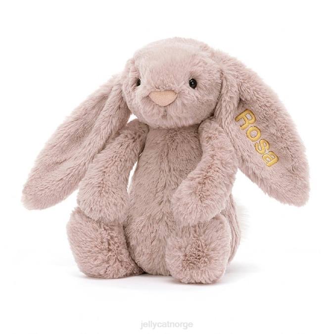 Jellycat personlig bashful luxe bunny rosa medium rosa leketøy 8RNH155