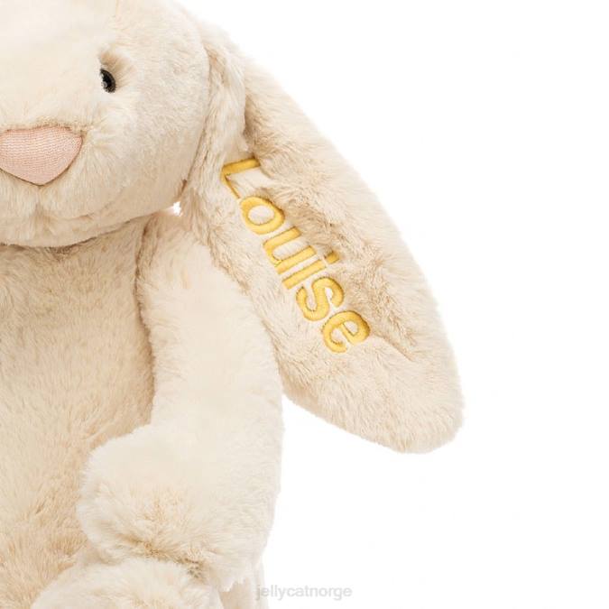 Jellycat personlig bashful luxe bunny willow enorm beige leketøy 8RNH393