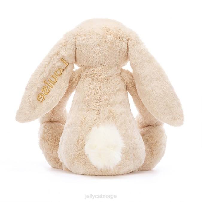 Jellycat personlig bashful luxe bunny willow enorm beige leketøy 8RNH393