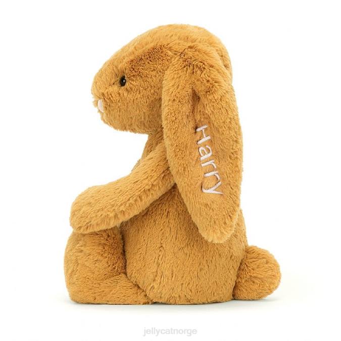 Jellycat personlig bashful no bunny medium gull leketøy 8RNH214