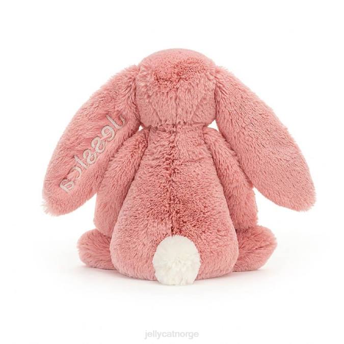 Jellycat personlig bashful petal bunny medium sorbet rosa leketøy 8RNH130