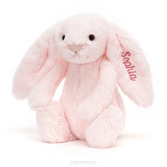 Jellycat personlig bashful rosa kanin medium baby rosa leketøy 8RNH48