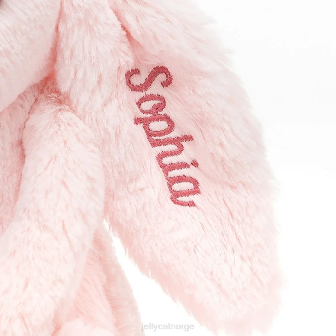 Jellycat personlig bashful rosa kanin medium baby rosa leketøy 8RNH48