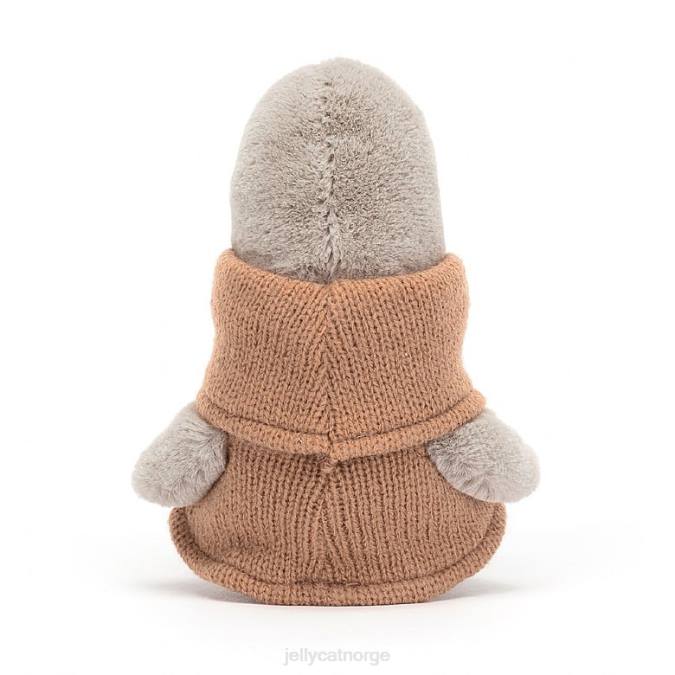 Jellycat koselig mannskap blekksprut aprikos leketøy 8RNH231