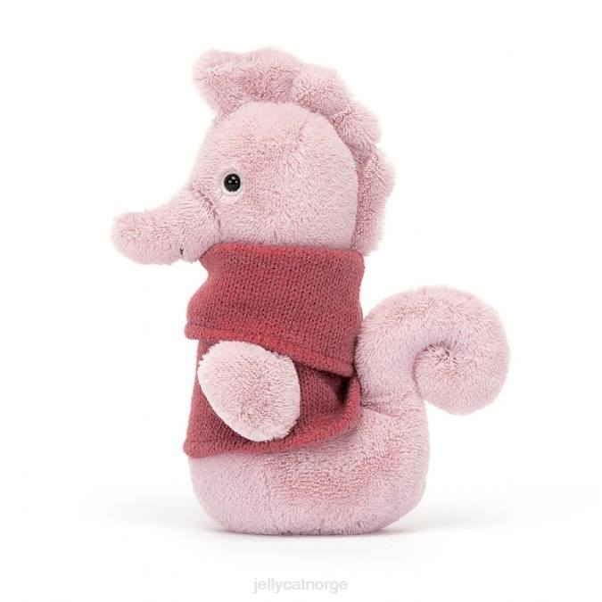 Jellycat koselig mannskap sjøhest syrin leketøy 8RNH204