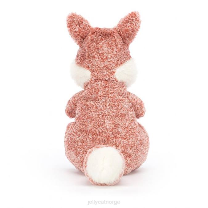 Jellycat ambrosie fox brun og hvit leketøy 8RNH408