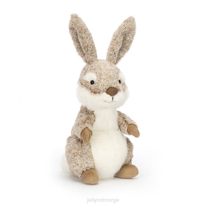 Jellycat ambrosie hare brun og hvit leketøy 8RNH409