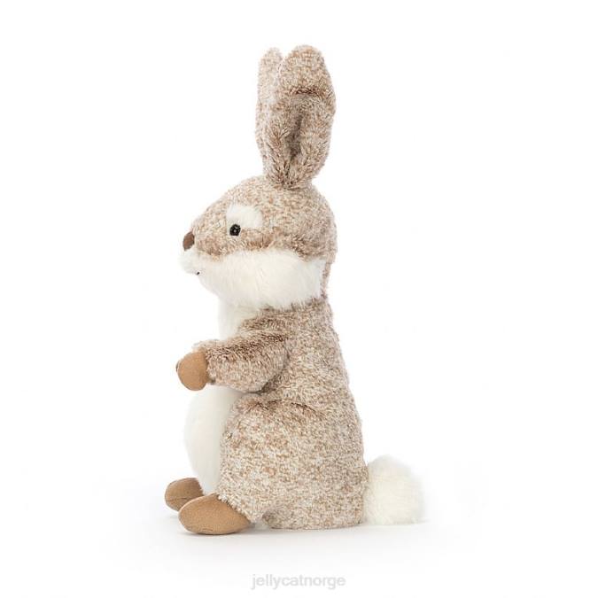 Jellycat ambrosie hare brun og hvit leketøy 8RNH409