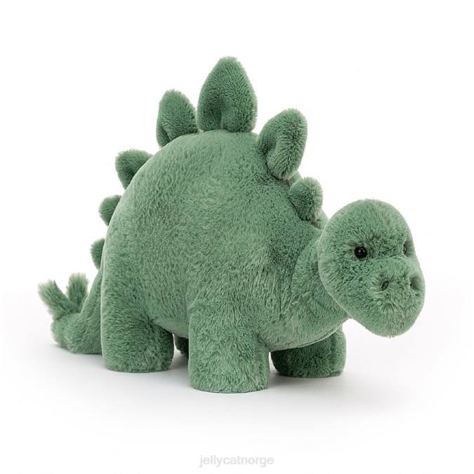 Jellycat fossilt stegosaurus grønn leketøy 8RNH491