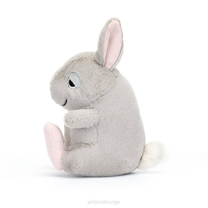 Jellycat koseknapp bernard bunny grå leketøy 8RNH464