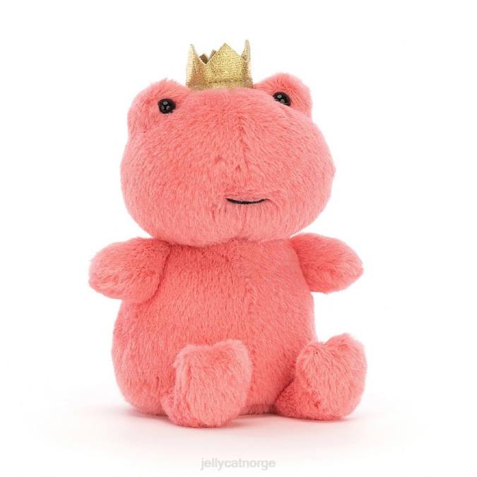 Jellycat kroning croaker frosk rosa leketøy 8RNH37