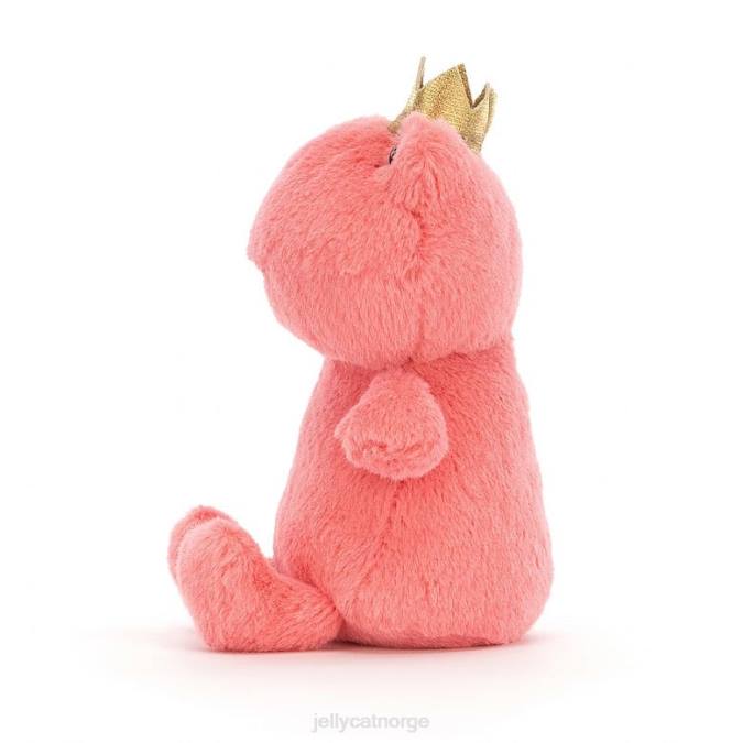 Jellycat kroning croaker frosk rosa leketøy 8RNH37
