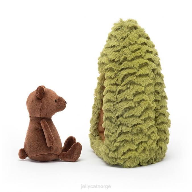 Jellycat skog fauna bjørn brun leketøy 8RNH308