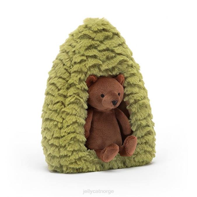 Jellycat skog fauna bjørn brun leketøy 8RNH308