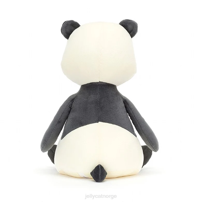 Jellycat sleepee panda svart og hvit leketøy 8RNH651