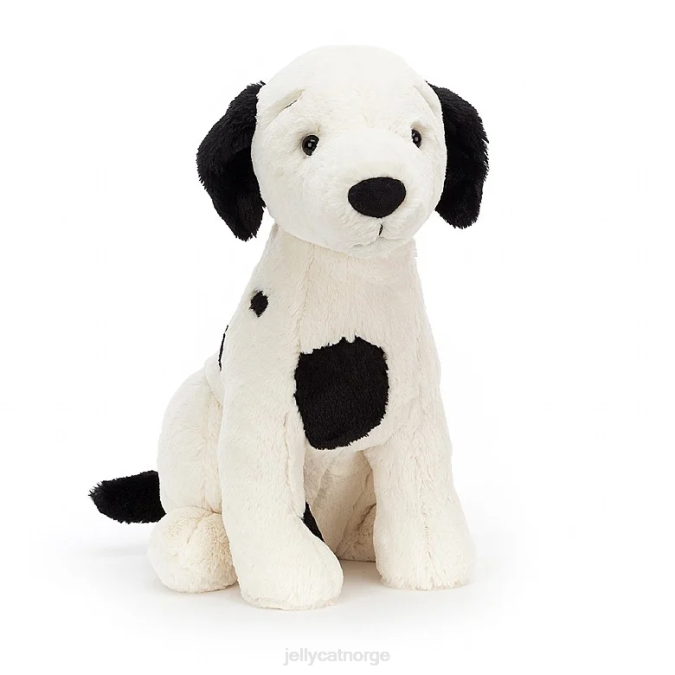 Jellycat harper pup svart & krem leketøy 8RNH440
