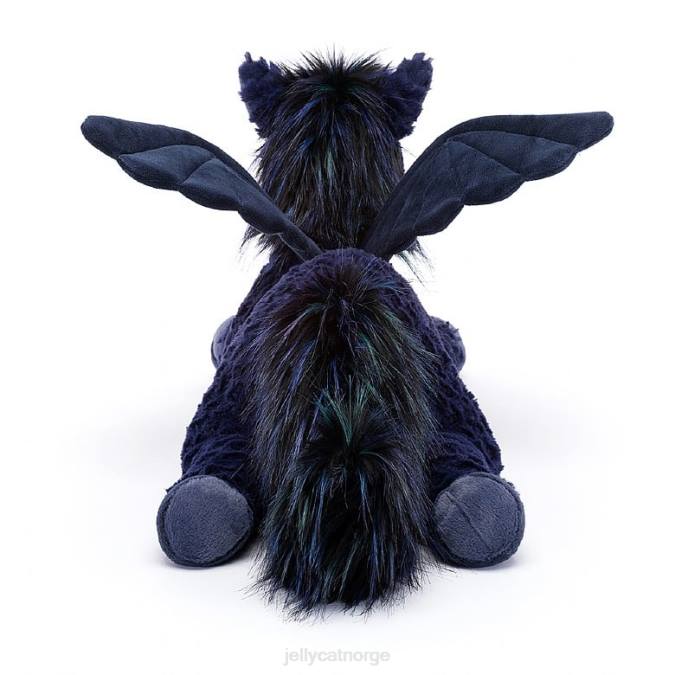 Jellycat seraphina pegasus blå leketøy 8RNH439