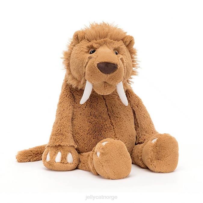 Jellycat stellan sabeltann tigerbrun leketøy 8RNH394