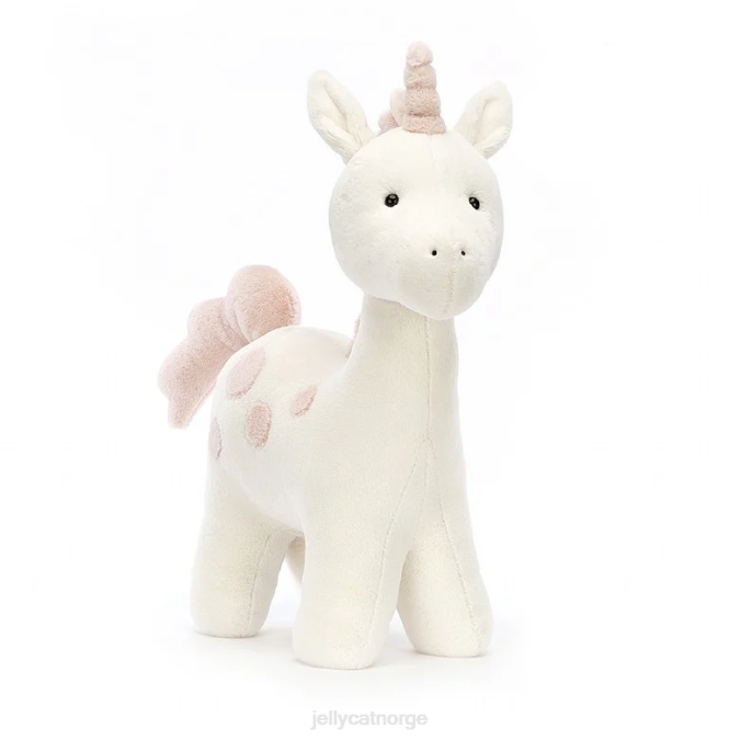 Jellycat stor spottie enhjørning hvit leketøy 8RNH462