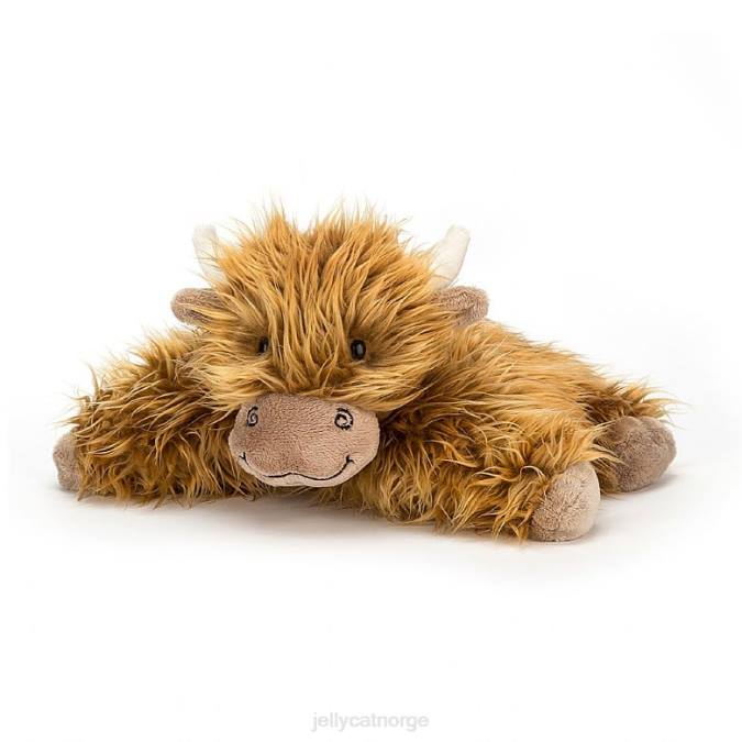 Jellycat trøfler highland cow brown leketøy 8RNH549