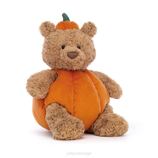 Jellycat bartholomew bear gresskar brun leketøy 8RNH177