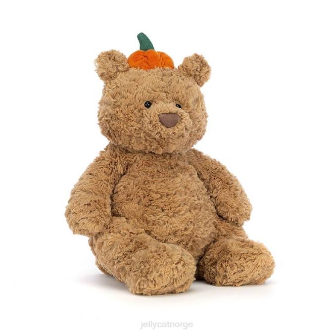 Jellycat bartholomew bear gresskar brun leketøy 8RNH177