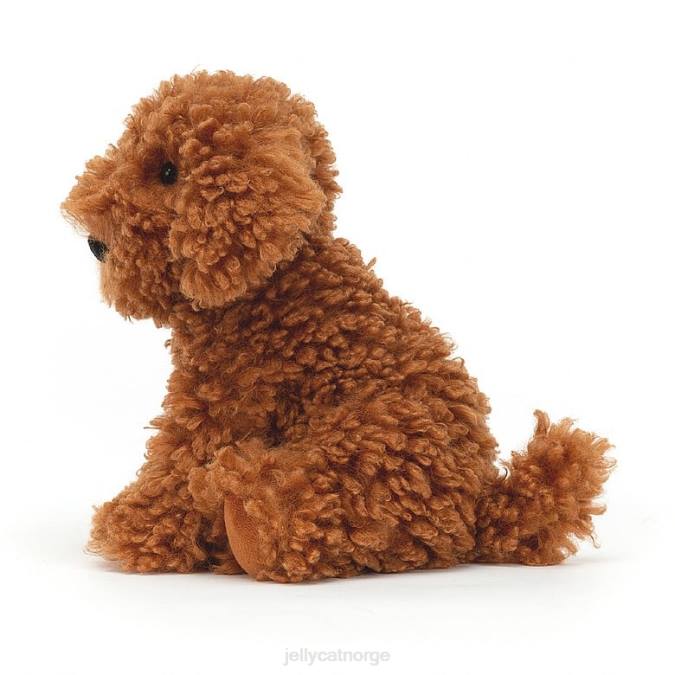 Jellycat cooper doodle dog tan leketøy 8RNH53