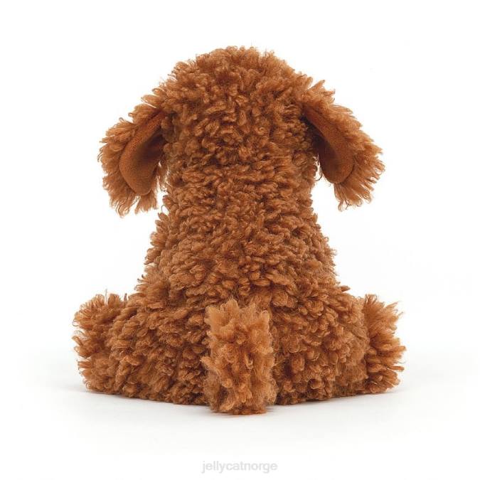 Jellycat cooper doodle dog tan leketøy 8RNH53