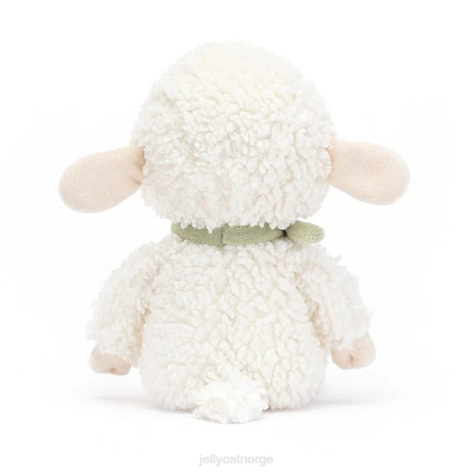 Jellycat fuzzkin lammekrem leketøy 8RNH322