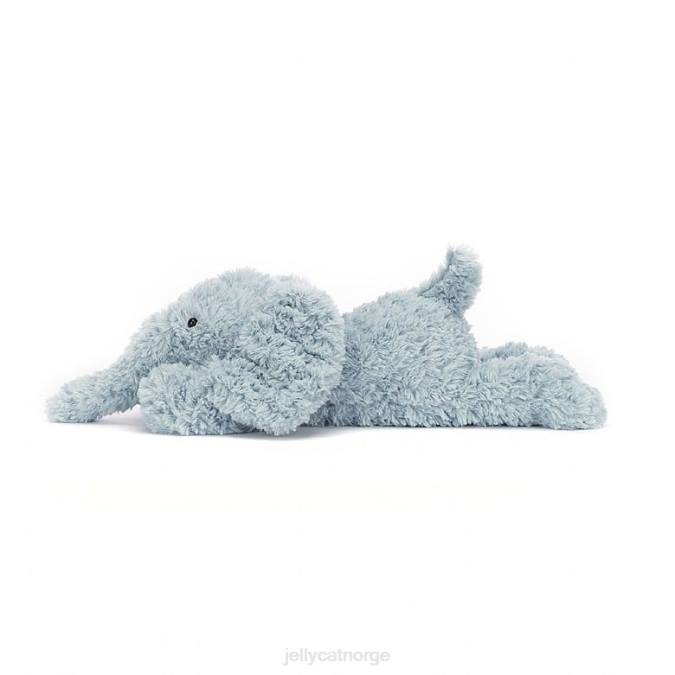 Jellycat tumblie elefant blå leketøy 8RNH259