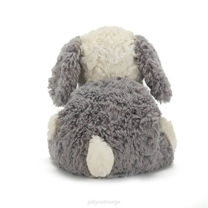 Jellycat tumblie sauehund grå og hvit leketøy 8RNH571